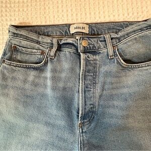 Agolde Women’s 90’s Pinch Light Blue Straight Jeans